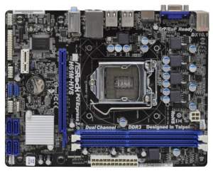 Материнская плата ASRock ( H61M-HVS)